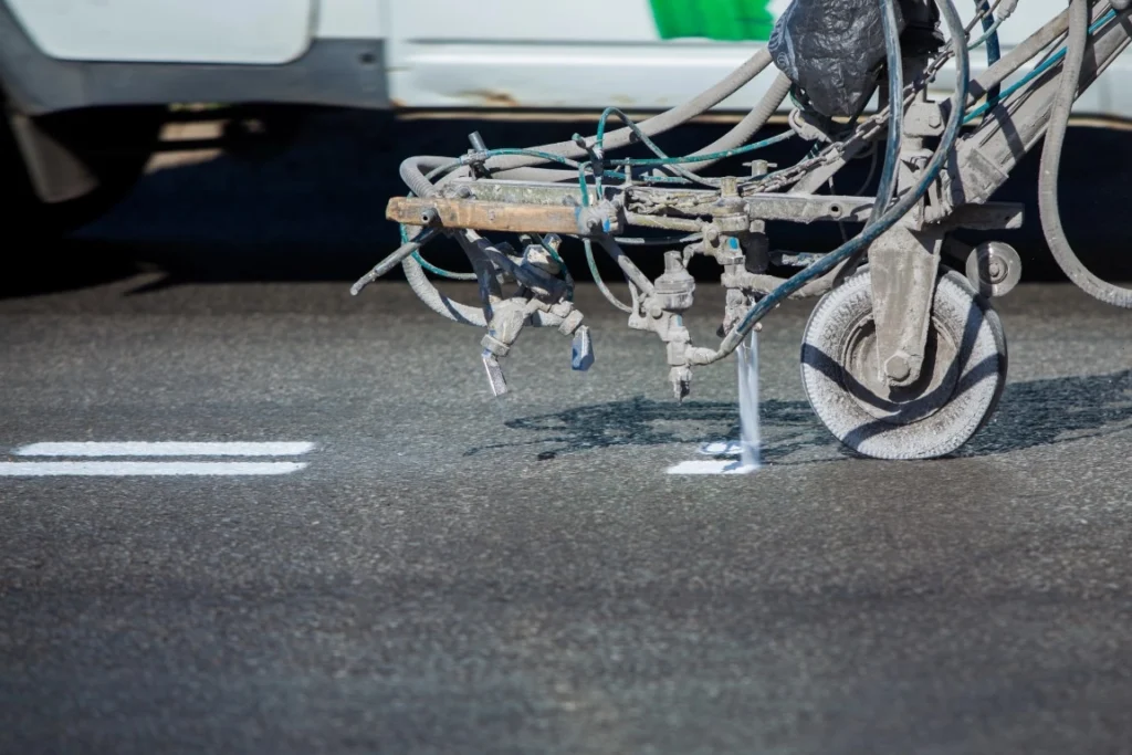 repaint your parking lot